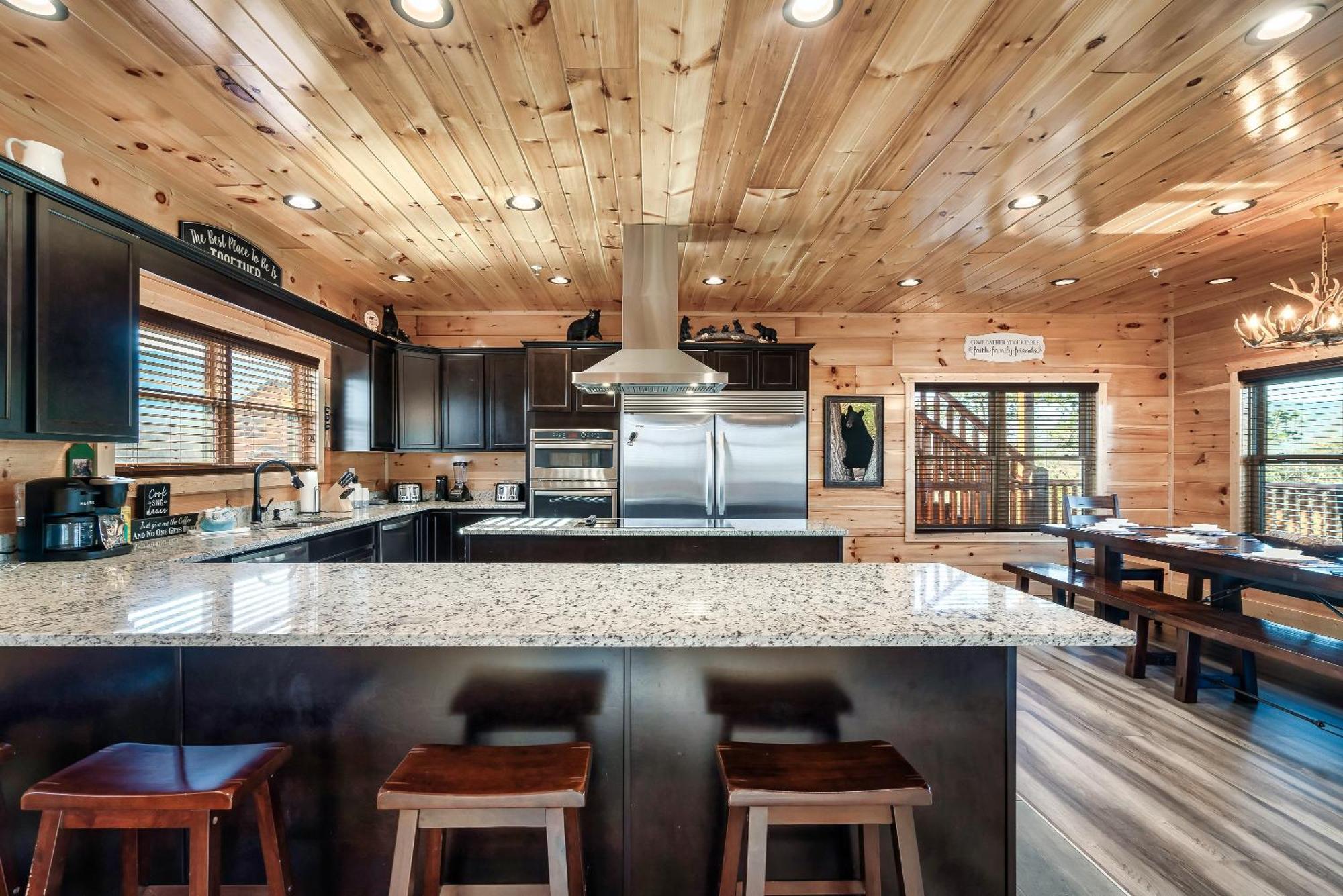Full Equipped Cabin With A Pool And Game Room Smokies Views Gatlinburg Exterior photo